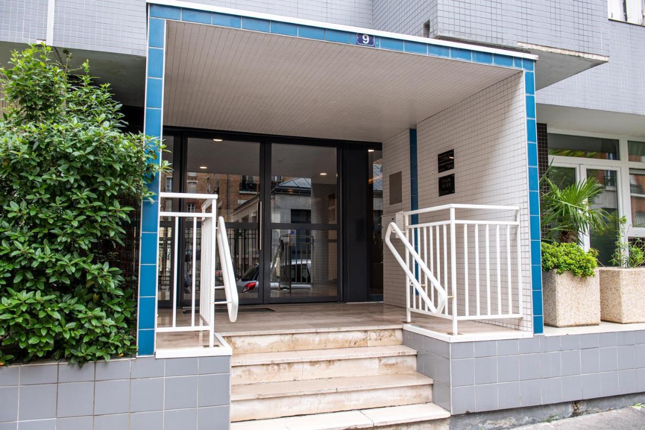パリNew - Appt Style Le Corbusier Avec Balcon - 8 Persアパートメント エクステリア 写真